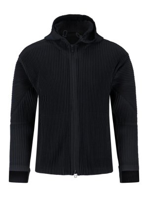 HOMME PLISSÉ ISSEY MIYAKE: Sweatshirts & Sweaters - Zip Hood Sweatshirt