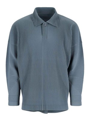 HOMME PLISSÉ ISSEY MIYAKE: Polos - Polo - Azul