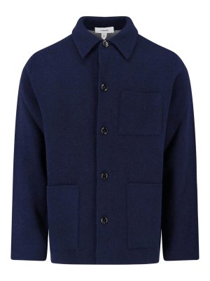 LARDINI: Knielange Mäntel - Knielanger Mantel - Blau