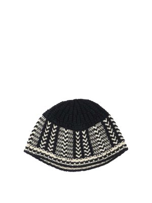 LOW CLASSIC: casual jackets - Wool Blend Beanie