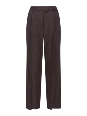 LOW CLASSIC: pantaloni casual - Pantaloni In Misto Cotone