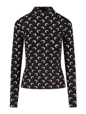 MARINE SERRE: トップス＆タンクトップ - トップ/タンクトップ - Moon