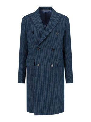 PAUL SMITH: knee length coats - Double-breasted coat