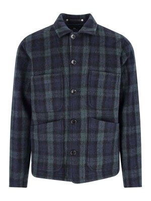 PAUL SMITH: shirts - Wool Shirt Jacket