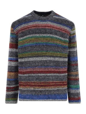 PAUL SMITH: Suéteres con cuello pico - Suéter Cuello Redondo - Multicolor
