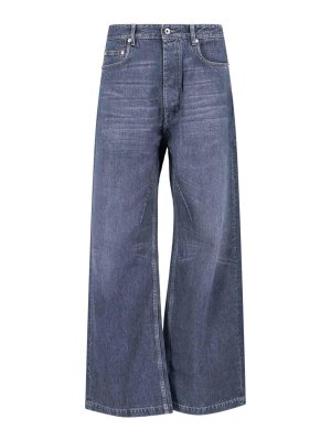 RICK OWENS: Jeans Rectos - Vaqueros Rectos - Azul