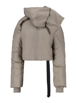 RICK OWENS: Chaquetas y Chaquetones acolchados - Chaqueta Alcochada - Gris