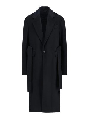 SETCHU: cappotti lunghi - Giacca Monopetto In Cashmere