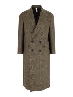 SUNFLOWER: Knielange Mäntel - Knielanger Mantel - Grün