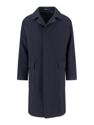 TAGLIATORE: Knielange Mäntel - Knielanger Mantel - Blau