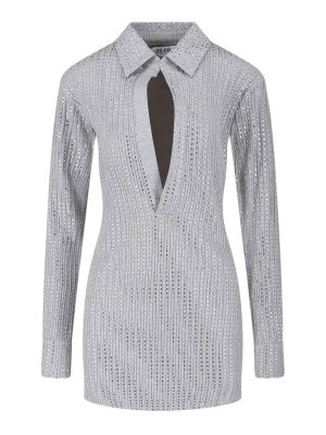 The Attico: Robes courtes - Robe Courte - Gris