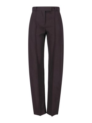 ALEXANDER MCQUEEN: Pantalons casual - Pantalons Décontractés - Marron