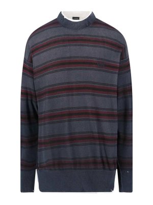 BALENCIAGA: shirts - Layered Logo Shirt