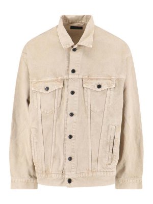 BALENCIAGA: casual jackets - Logo jacket