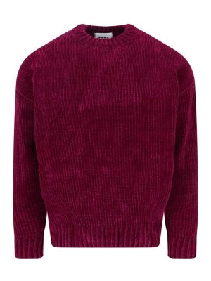 BONSAI: Suéteres con cuello pico - Suéter Cuello Redondo - Rojo