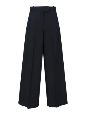 CALVIN KLEIN: casual trousers - Wool blend trousers