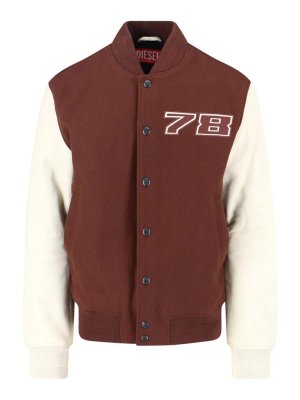 DIESEL: Bombers - Bomber - Marron