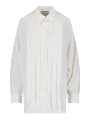 ERMANNO SCERVINO: Camisas - Camisa - Blanco