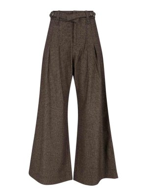 EUDON CHOI: pantaloni casual - Pantaloni In Misto Lana