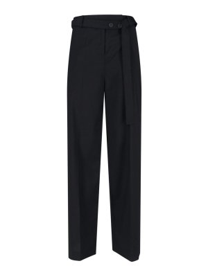 EUDON CHOI: pantaloni casual - Pantaloni In Lana Vergine