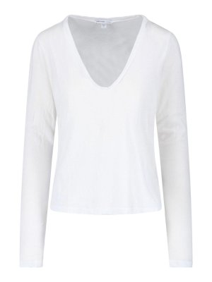 JAMES PERSE: t-shirt - Maglietta Scollo A V