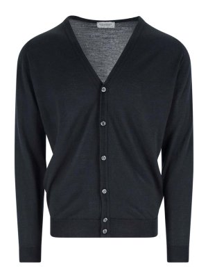 JOHN SMEDLEY: Cardigans - Cardigan - Petworth