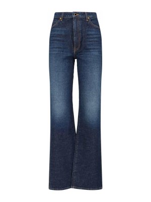 KHAITE: ブーツカットジーンズ - ブーツカットジーンズ - ブルー