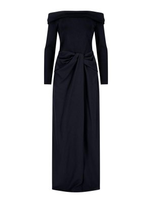 LAUREN RALPH LAUREN: マキシドレス - マキシドレス - 黒