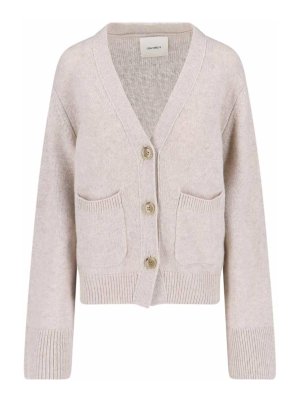 LISA YANG: Cardigans - Cardigan - Beige