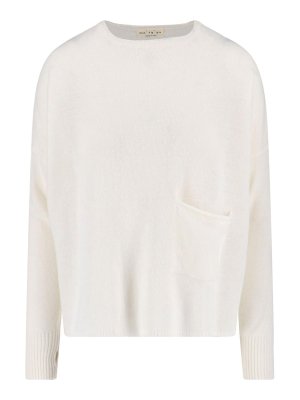 MA'RY'YA: crew necks - Virgin wool and cashmere sweater