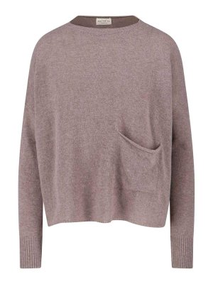 MA'RY'YA: crew necks - Virgin wool and cashmere sweater