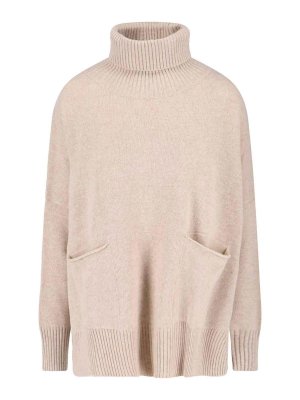 MA'RY'YA: crew necks - Virgin wool and cashmere sweater