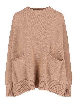 MA'RY'YA: crew necks - Virgin wool and cashmere sweater