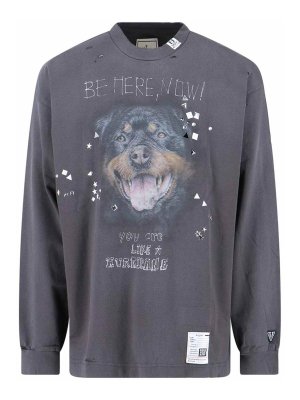 MAISON MIHARA YASUHIRO: T-shirts - T-Shirt - Schwarz