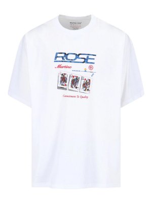 MARTINE ROSE: t-shirts - T-Shirt Oversize