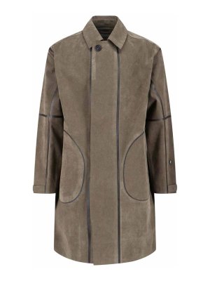 MASSIMO OSTI STUDIO: knee length coats - Coat