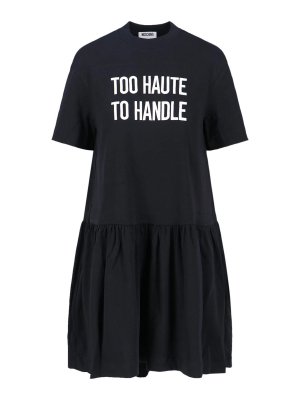 MOSCHINO: Robe longueur genou - Robe Au Genou - Too Haute To Handle