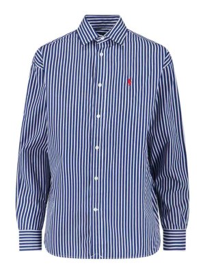 POLO RALPH LAUREN: shirts - Striped Logo Shirt