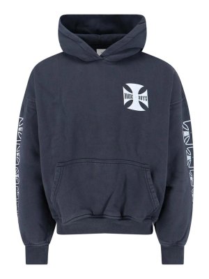 RHUDE: Sweatshirts und Pullover - Sweatshirt - Schwarz