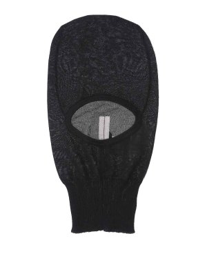 RICK OWENS: hats & caps - Cashmere Balaclava