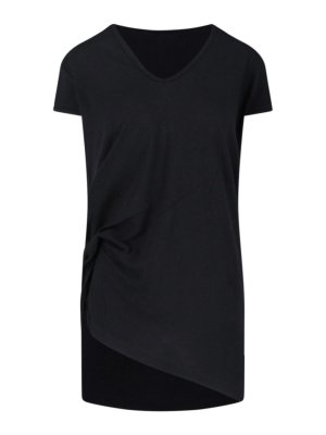 RICK OWENS: t-shirts - T-Shirt Asimmetrica
