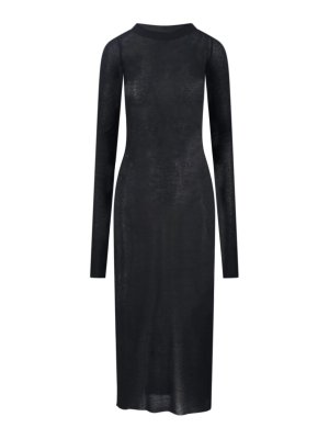 RICK OWENS: knee length dresses - Midi dress