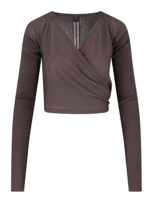 RICK OWENS: crew necks - Maglia Crop