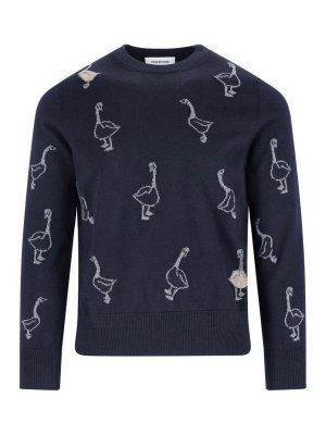 THOM BROWNE: クルーネック - クルーネック - Geese