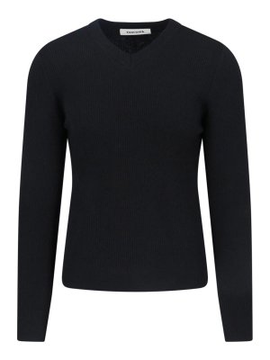 TONYWACK: Col en V - Pull À Col V - Noir