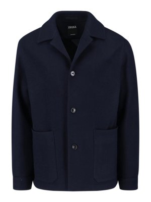 ZEGNA: Camisas - Camisa - Azul