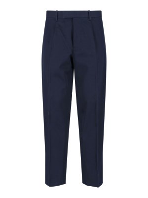 ZEGNA: Pantalones de sastrerìa - Pantalones De Sastrería - Azul