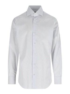 BARBA NAPOLI: shirts - Striped Shirt