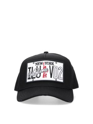 DSQUARED2: Hüte - Hut - Schwarz