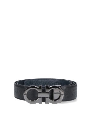 FERRAGAMO: belts - Reversible belt